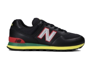 New Balance 574 Tokyo Limited Edition Rasta Zwart