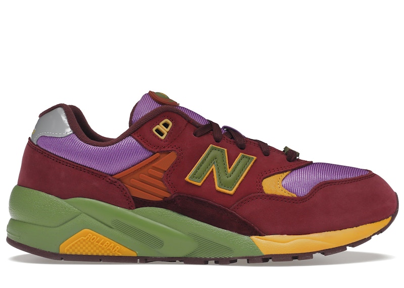 New Balance 580 Stray Rats Maroon Paars