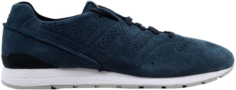 New Balance 696 Deconstructed Marineblauw