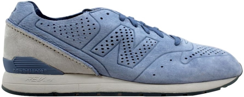 New Balance 696 Deconstructed Slate Blauw