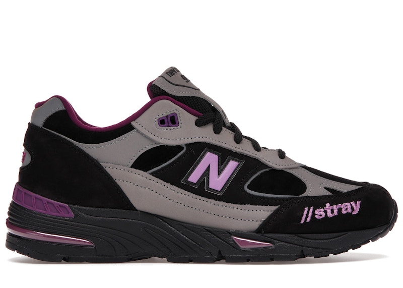 New Balance 991 Stray Rats Zwart