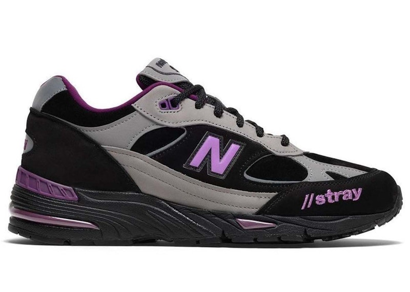 New Balance 991 Stray Rats Zwart