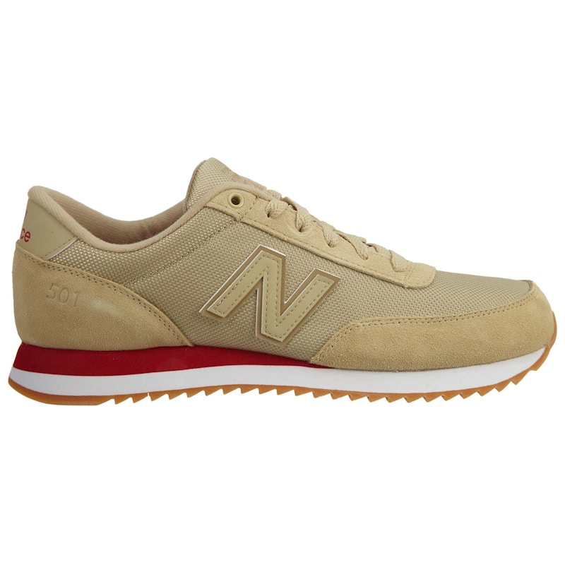 New Balance 501 Tan Rood