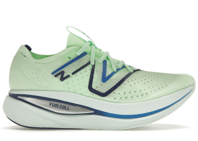 New Balance FuelCell SuperComp Vibrant Spring Blauw