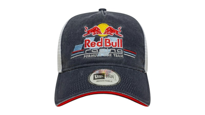 New Era Bull Racing Re-Edition E Frame Trucker Cap Grijs