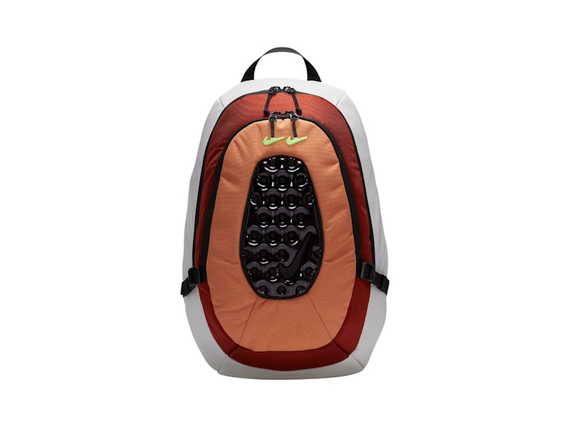 Nike Air 17L Backpack Phantom/Rugged /Lime Blast Oranje