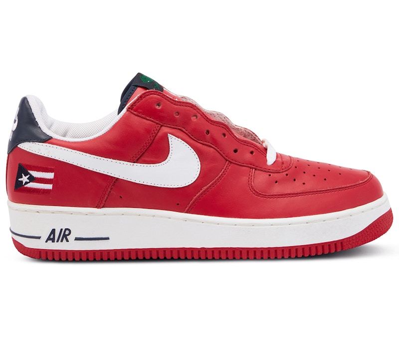Nike Air Force 1 Low Puerto Rico 4 Rood