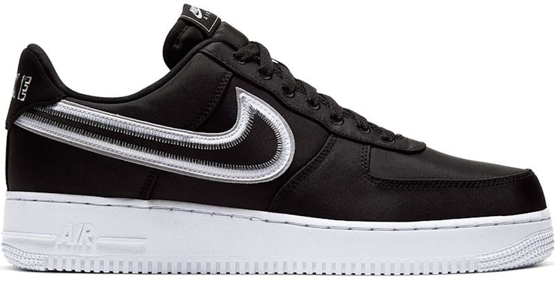 Nike Air Force 1 Low Reverse Stitch Zwart