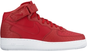 Nike Air Force 1 Mid Python Rood