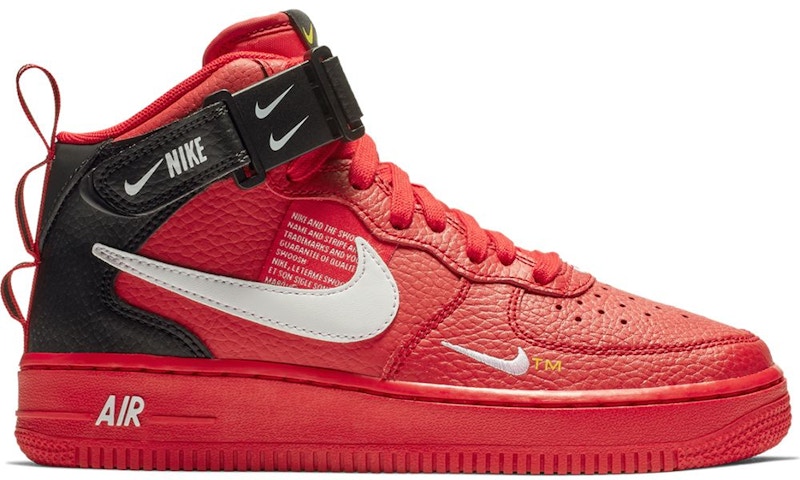 Nike Air Force 1 Mid Utility University Zwart