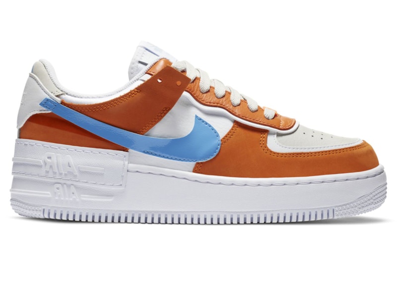 Nike Air Force 1 Low Shadow Rust Blauw