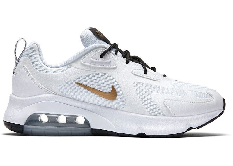 Nike Air Max 200 Metallic Zwart