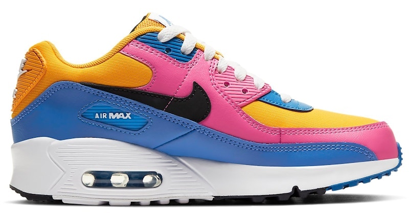 Nike Air Max 90 Leather Multi-Color Zwart