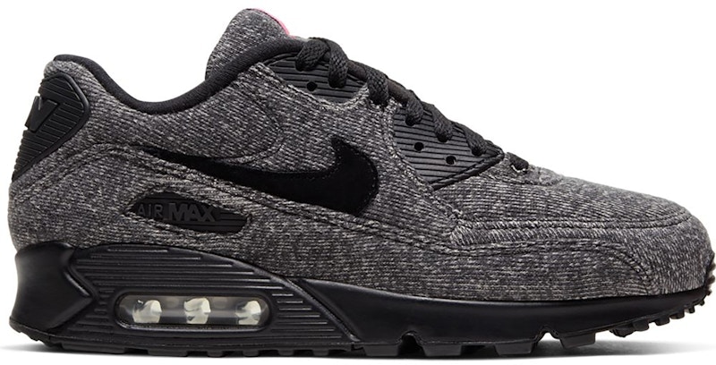 Nike Air Max 90 Loopwheeler Zwart