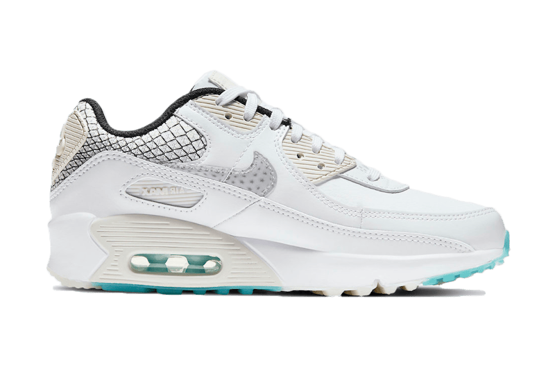 Nike Air Max 90 Netted Heel Zwart