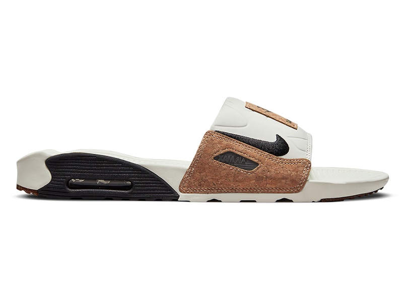 Nike Air Max 90 Slide Cork Zwart