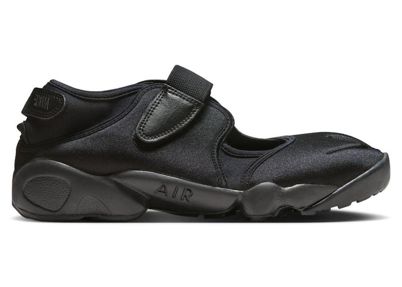 Nike Air Rift Triple Satin Zwart