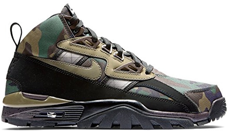 Nike Air Trainer SC Sneakerboot Camo Zwart