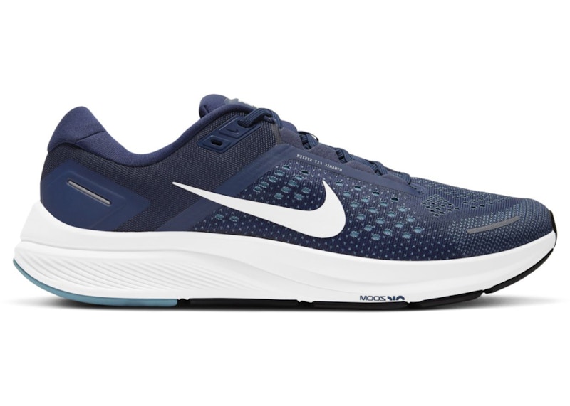 Nike Air Zoom Structure 23 Midnight Marineblauw