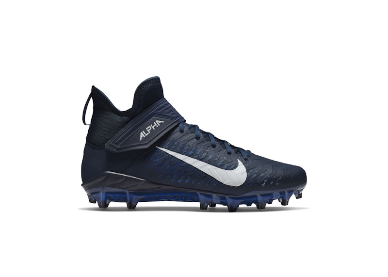 Nike Alpha Menace Pro 2 Mid College Marineblauw