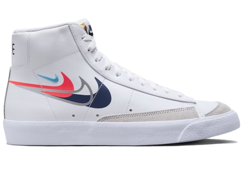 Nike Blazer Mid 77 Multi Swoosh Multi-Color Grijs