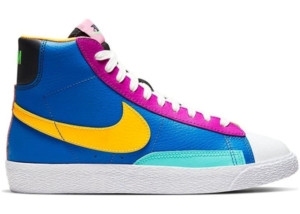 Nike Blazer Mid Multi-Color Oranje