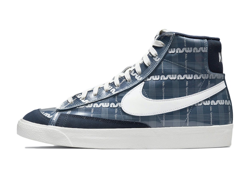 Nike Blazer Mid NSW Logo Marineblauw