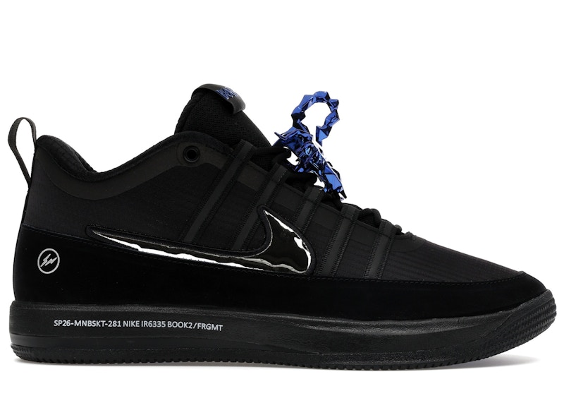 Nike Book 2 LE Premium Fragment Warning Label Zwart