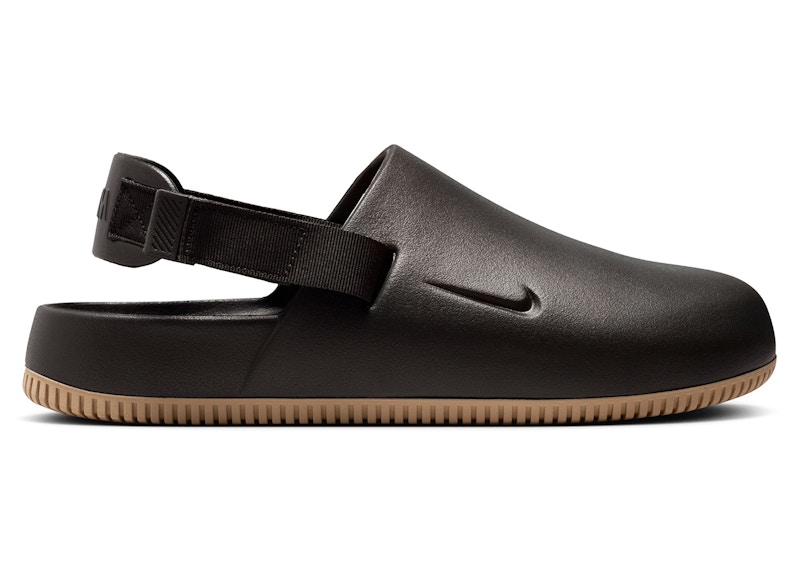 Nike Calm Mule Velvet Rattan Bruin
