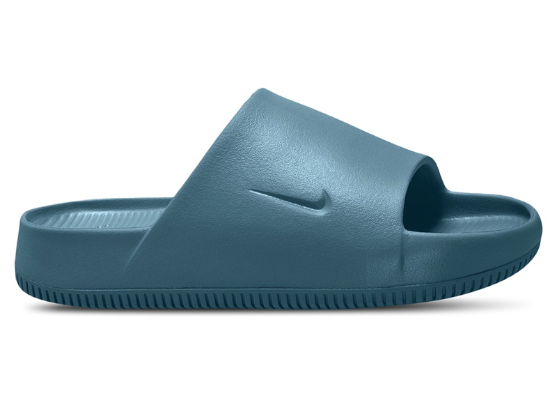 Nike Calm Slide Smokey Blauw