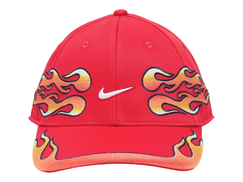 Nike Club Semi-Structured OG Flame Cap University Rood