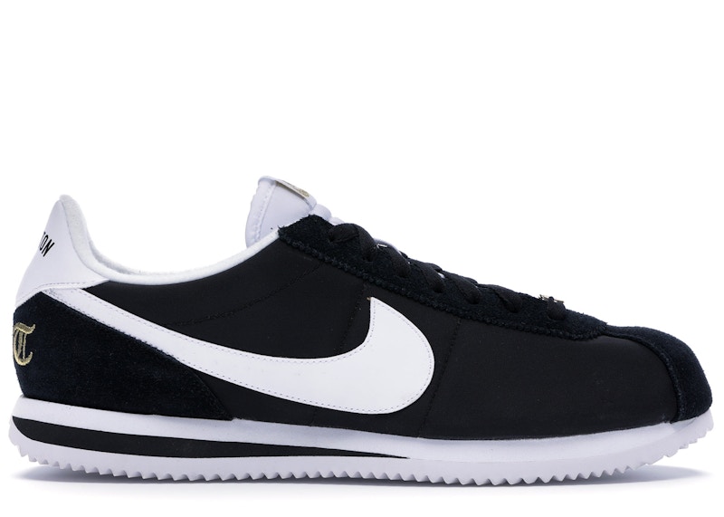 Nike Cortez Basic Nylon Compton Zwart