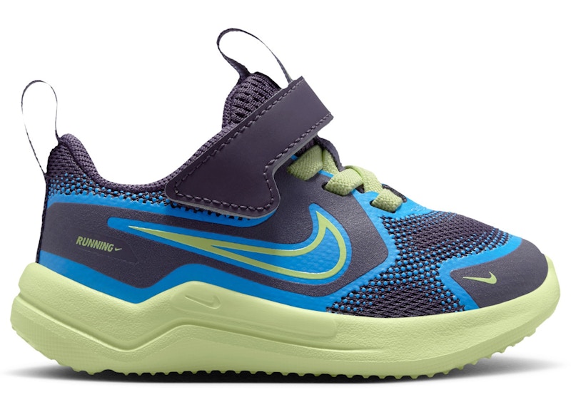 Nike Cosmic Runner Dark Raisin University Lime Blauw