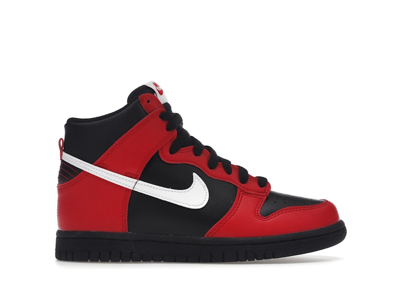 Nike Dunk High Deadpool Zwart