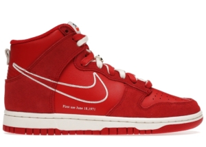 Nike Dunk High First Use Rood