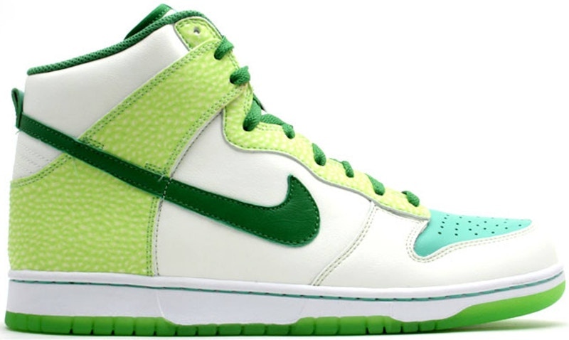 Nike Dunk High Glow-In-The-Dark 2 Groen