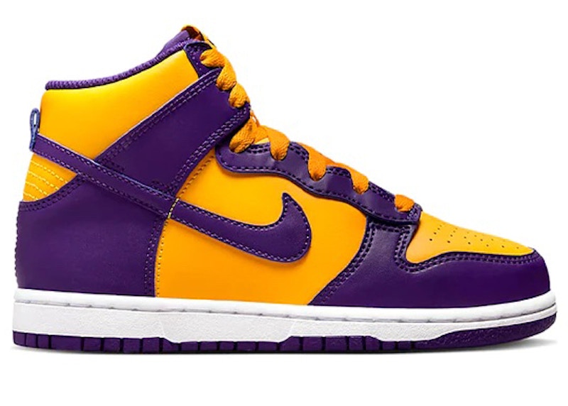Nike Dunk High Lakers Paars