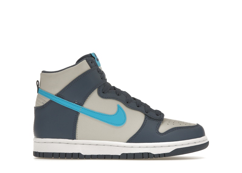 Nike Dunk High Light Bone Diffused Blauw