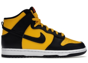 Nike Dunk High Retro Reverse Goldenrod Zwart