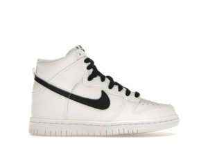 Nike Dunk High Reverse Panda Zwart
