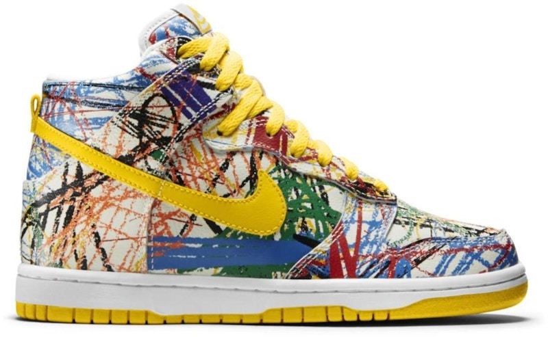 Nike Dunk High Scribble Wit