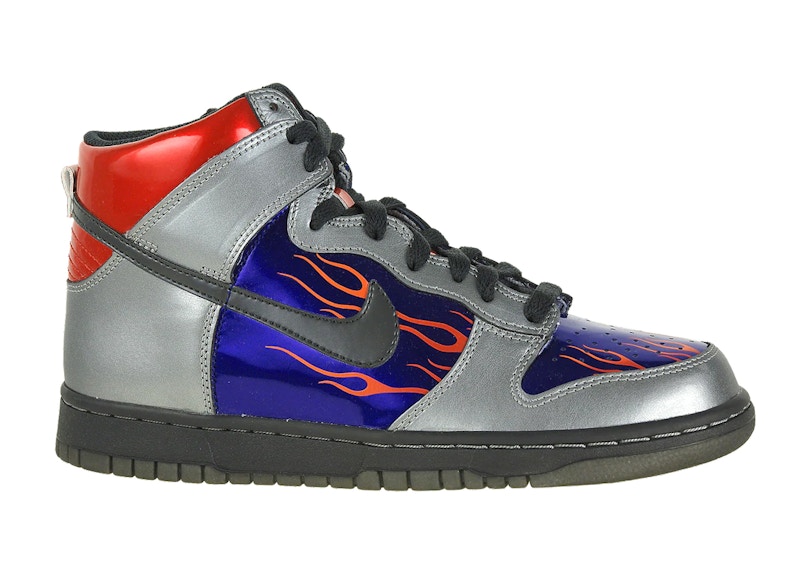 Nike Dunk High Transformers Optimus Prime Antraciet