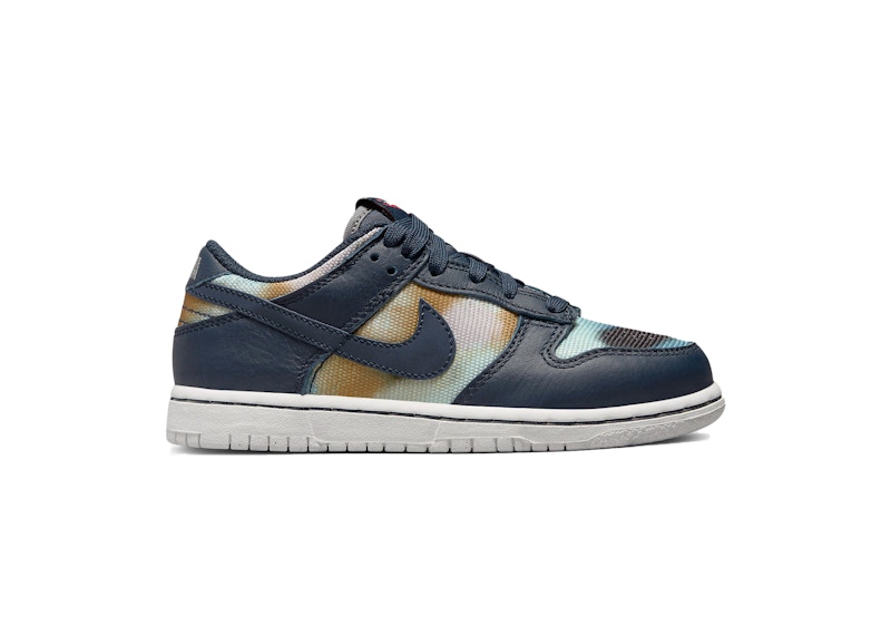 Nike Dunk Low Graffiti Marineblauw
