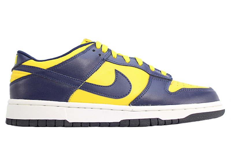 Nike Dunk Low Michigan Marineblauw