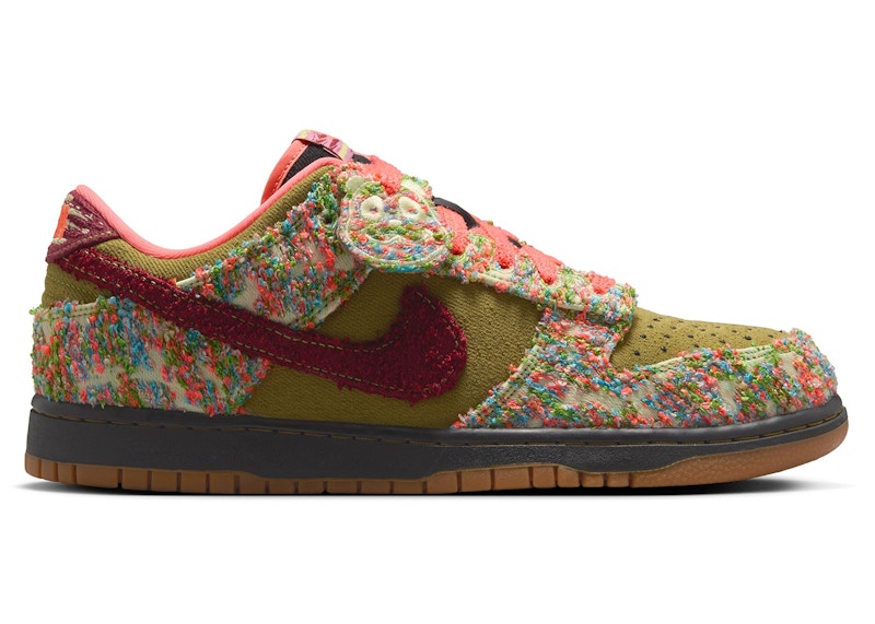 Nike Dunk Low Panda-Monium Curry Multi-Color Groen