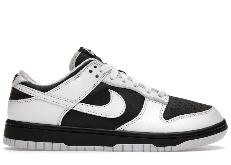 Nike Dunk Low Retro Reverse Panda Zwart