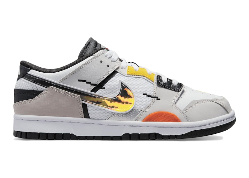 Nike Dunk Low Scrap Mighty Swooshers Zwart