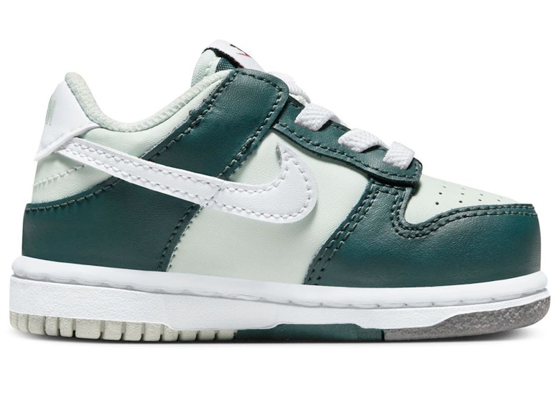 Nike Dunk Low Split Deep Jungle Zilver