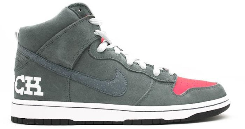 Nike SB Dunk High Brain Wreck Grijs