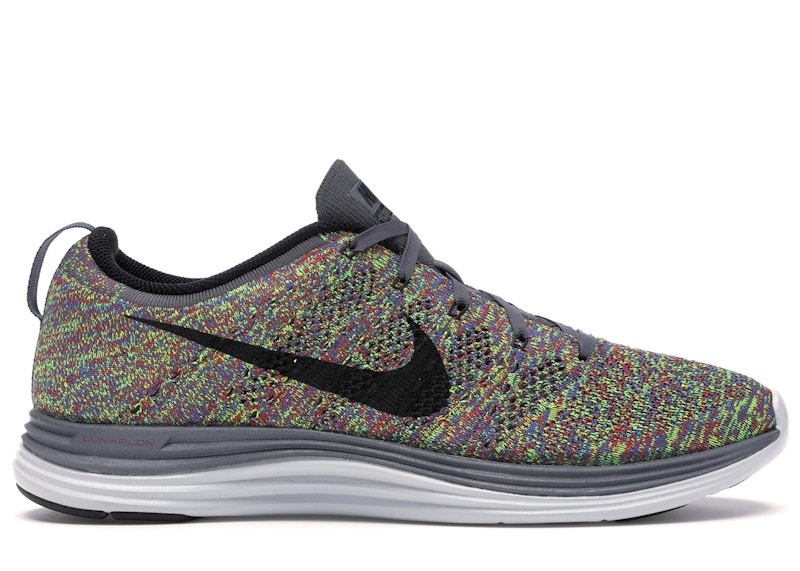 Nike Flyknit Lunar 1 Multi-Color Zwart